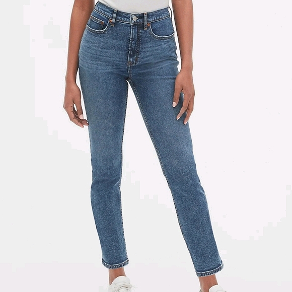 GAP Denim - Gap High Rise Cigarette Jeans Slim Straight Sz 30